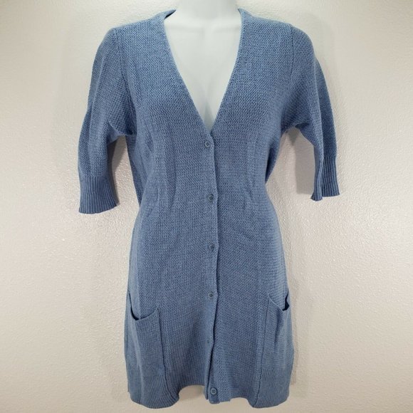 Eileen Fisher Womens Cardigan Cashmere Blend‎ Petit - Picture 6 of 8